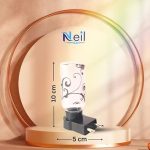 Neil Kart LED Night Light, Decorative Floral Pattern, 10 cm, Pack of 2, White and Black