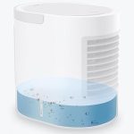 GIFTMAX® Portable Air Conditioner, Mini Air Conditioner Air Cooler with 3-Speeds, Quiet USB Desktop Cooling Fan for Small Room, Office, Dorm, Bedroom