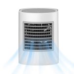 GIFTMAX® Portable Air Conditioner, Mini Air Conditioner Air Cooler with 3-Speeds, Quiet USB Desktop Cooling Fan for Small Room, Office, Dorm, Bedroom