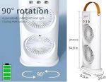 Cooler with Remote, Dual Turbo Fan & 3-Level Mist Spray